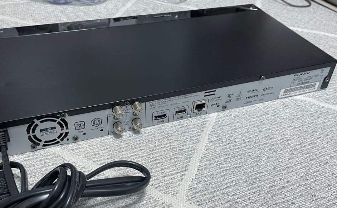 FUNAI FBR-HW500 ブルーレイディスクレコーダー