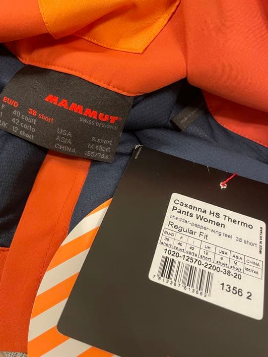 M ☆新品☆ マムート　スノーパンツ　スキーパンツ　レディース　スノーボード