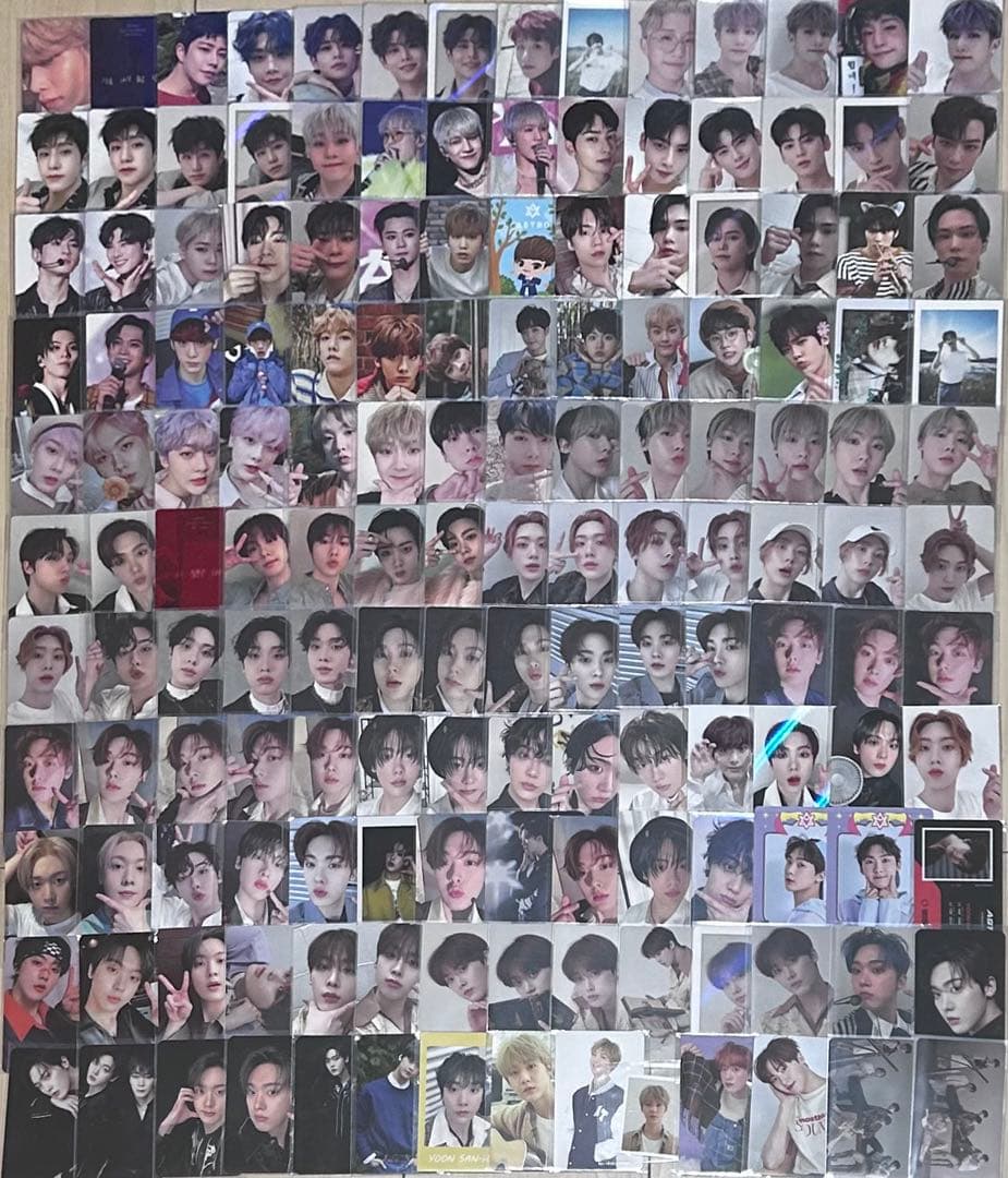 ASTRO トレカセット MJ ジンジン チャウヌ ムンビン ラキ ユンサナ