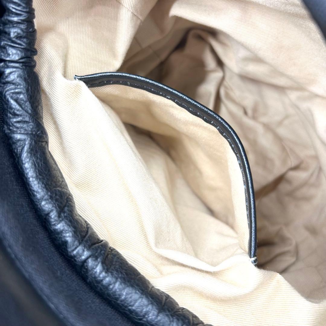 【美品】CHRISTIAN VILLA ラフィアコンビスクエア 2way バケツ