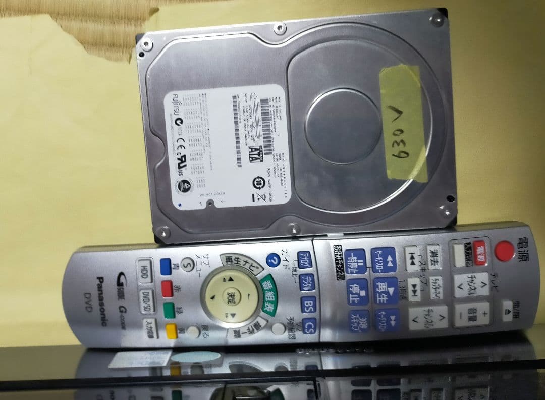 Panasonic　 DMR-BR630V　HDD1TB換装　VHS