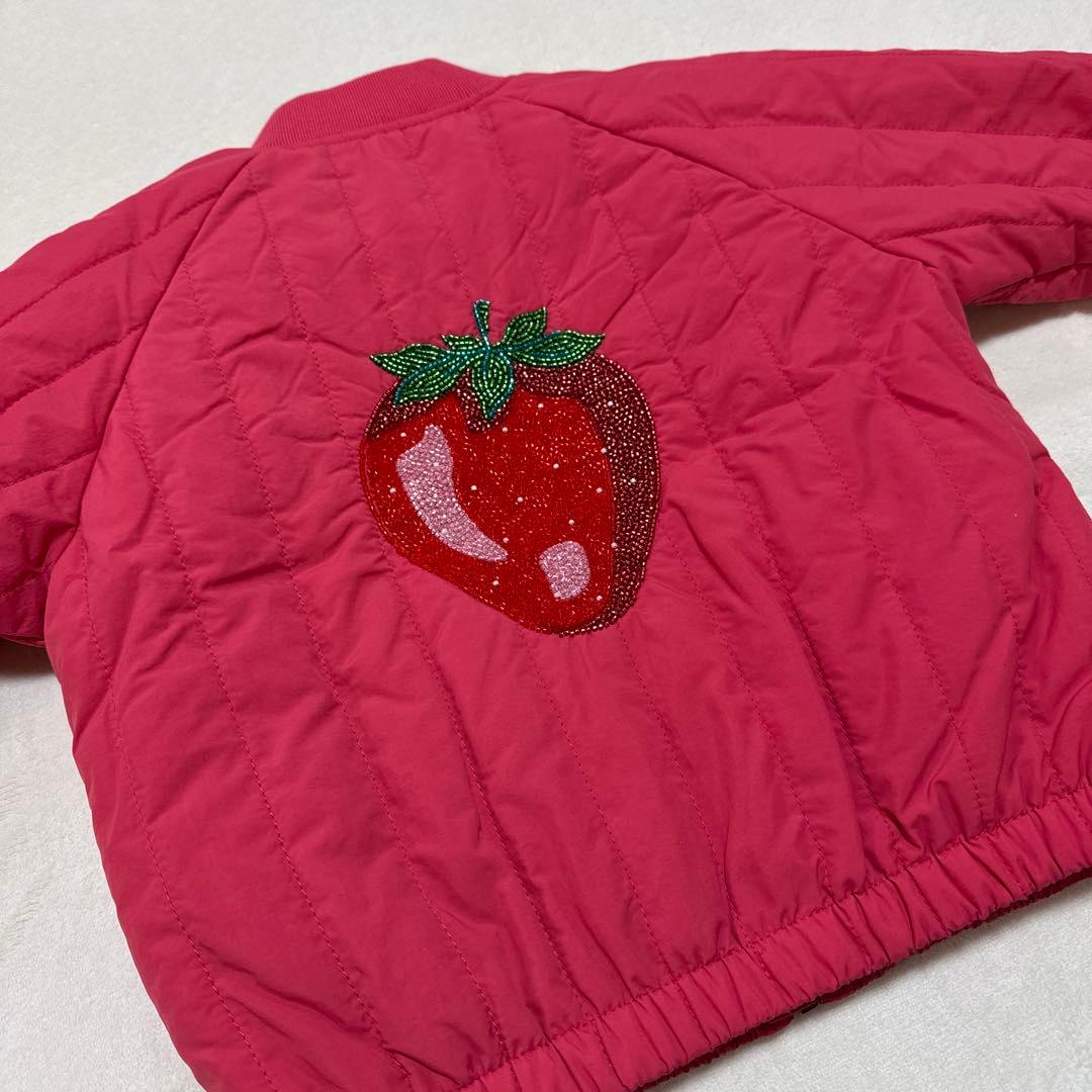 コンゲススロイド　ボンバージャケット　苺　3y konges sloejd