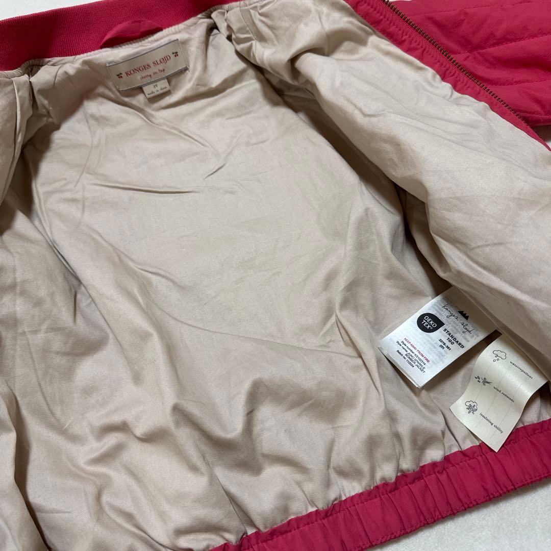 コンゲススロイド　ボンバージャケット　苺　3y konges sloejd