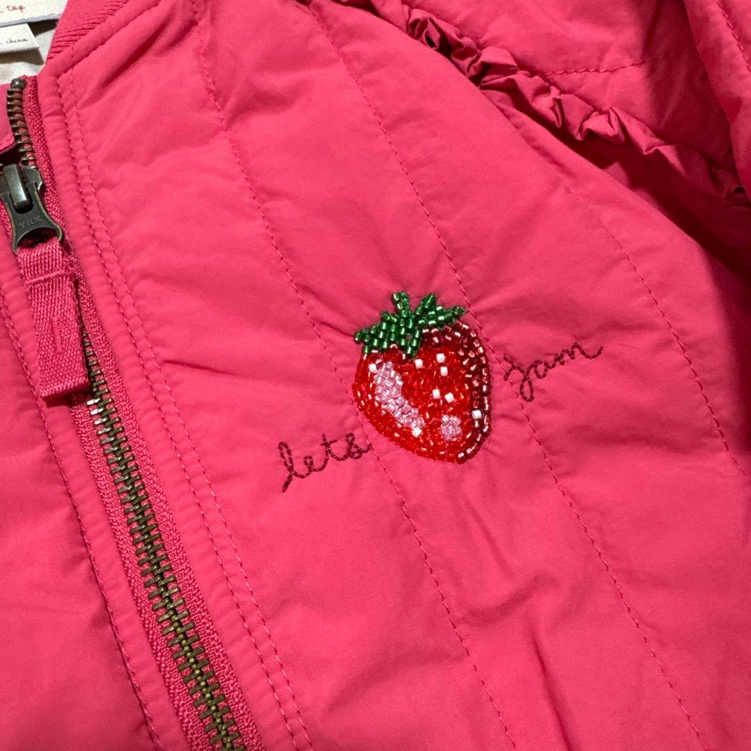 コンゲススロイド　ボンバージャケット　苺　3y konges sloejd