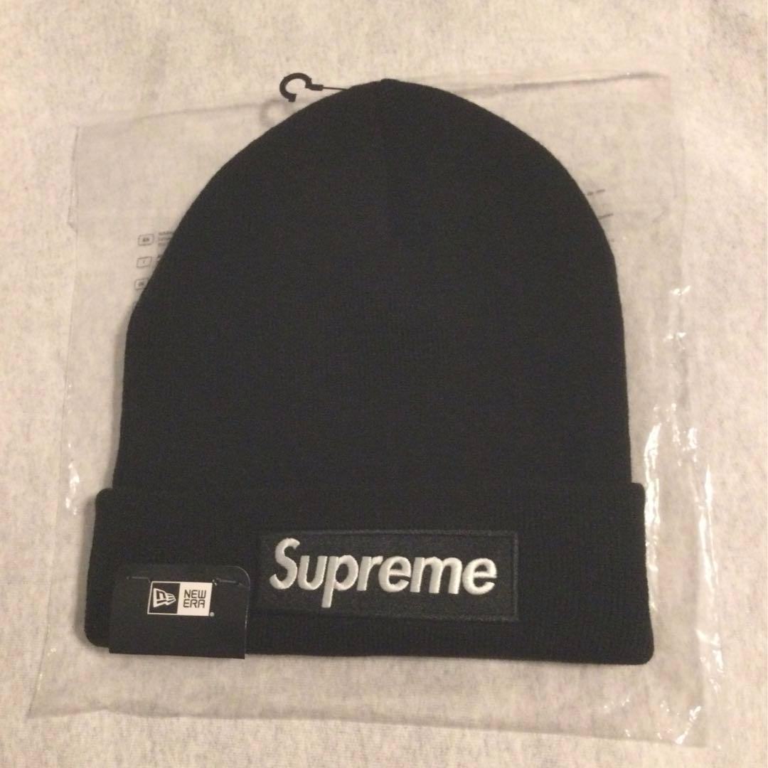 Supreme Box Logo Beanie ボックスロゴ　ビーニー 黒