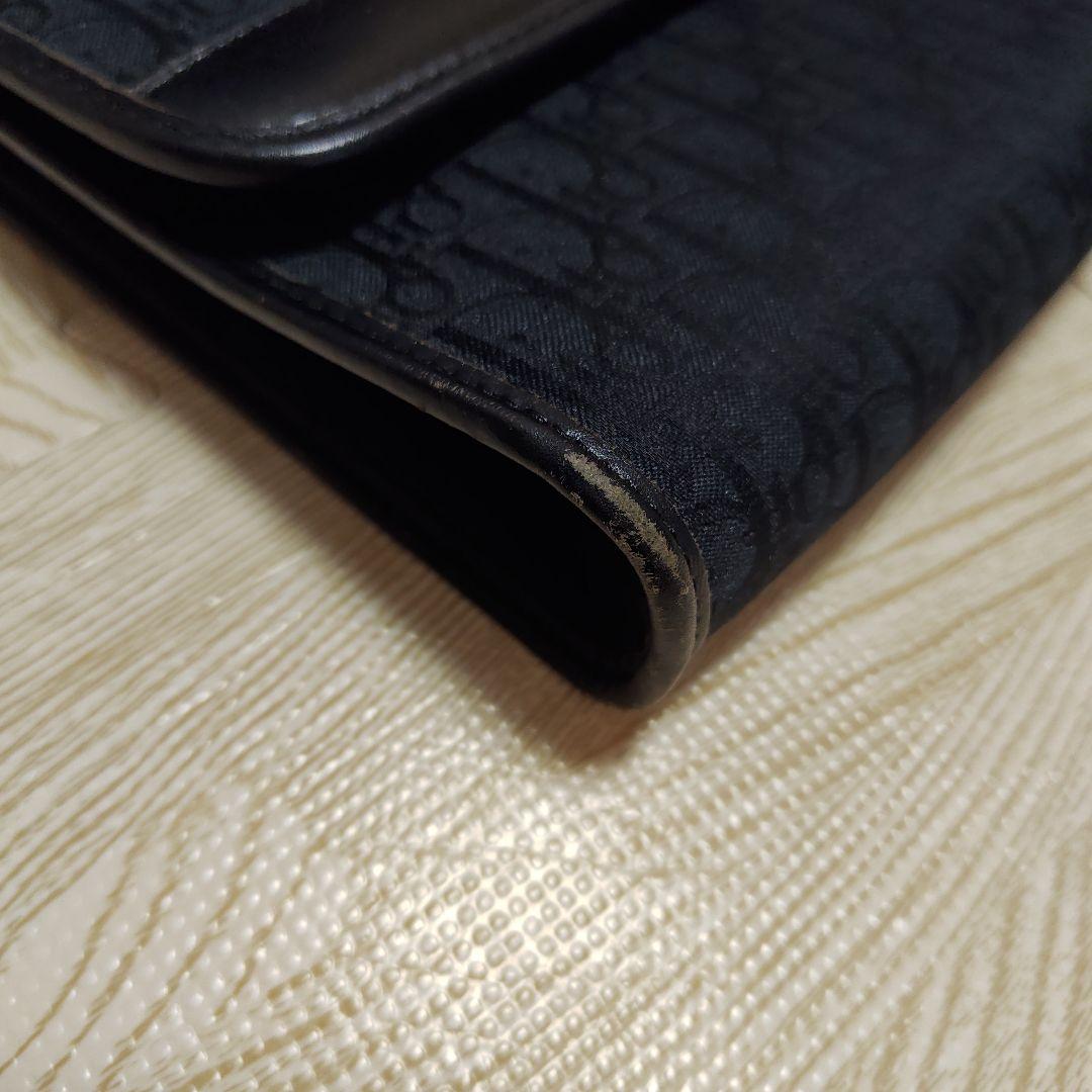 Dior ブラックショルダーバッグ ゴールドチェーン