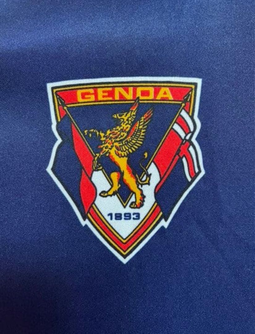 希少　三浦知良　直筆サイン入り　ジェノア レプリカユニフォーム　未使用