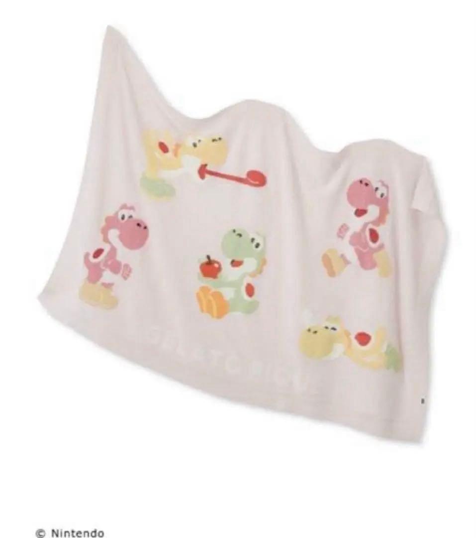 ジェラピケ新品 【スーパーマリオ】ヨッシーブランケット