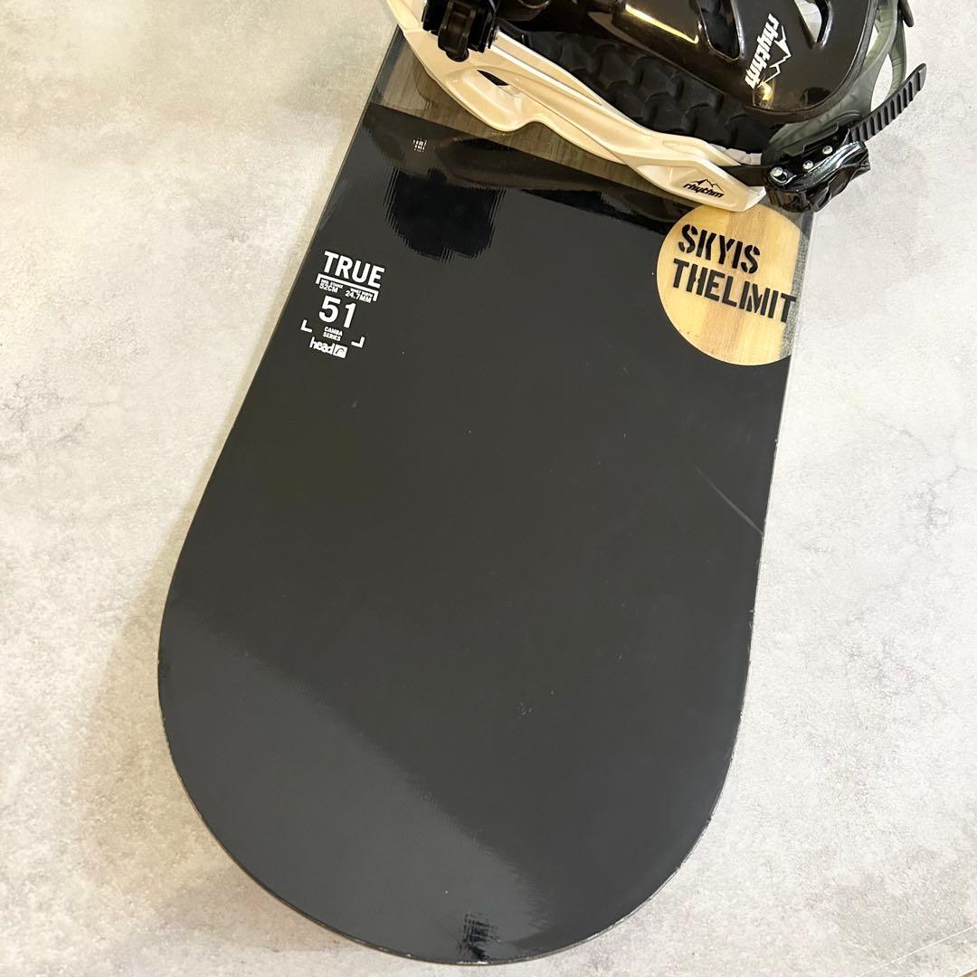 初心者　セット　Head true スノーボード SALOMON rhythm