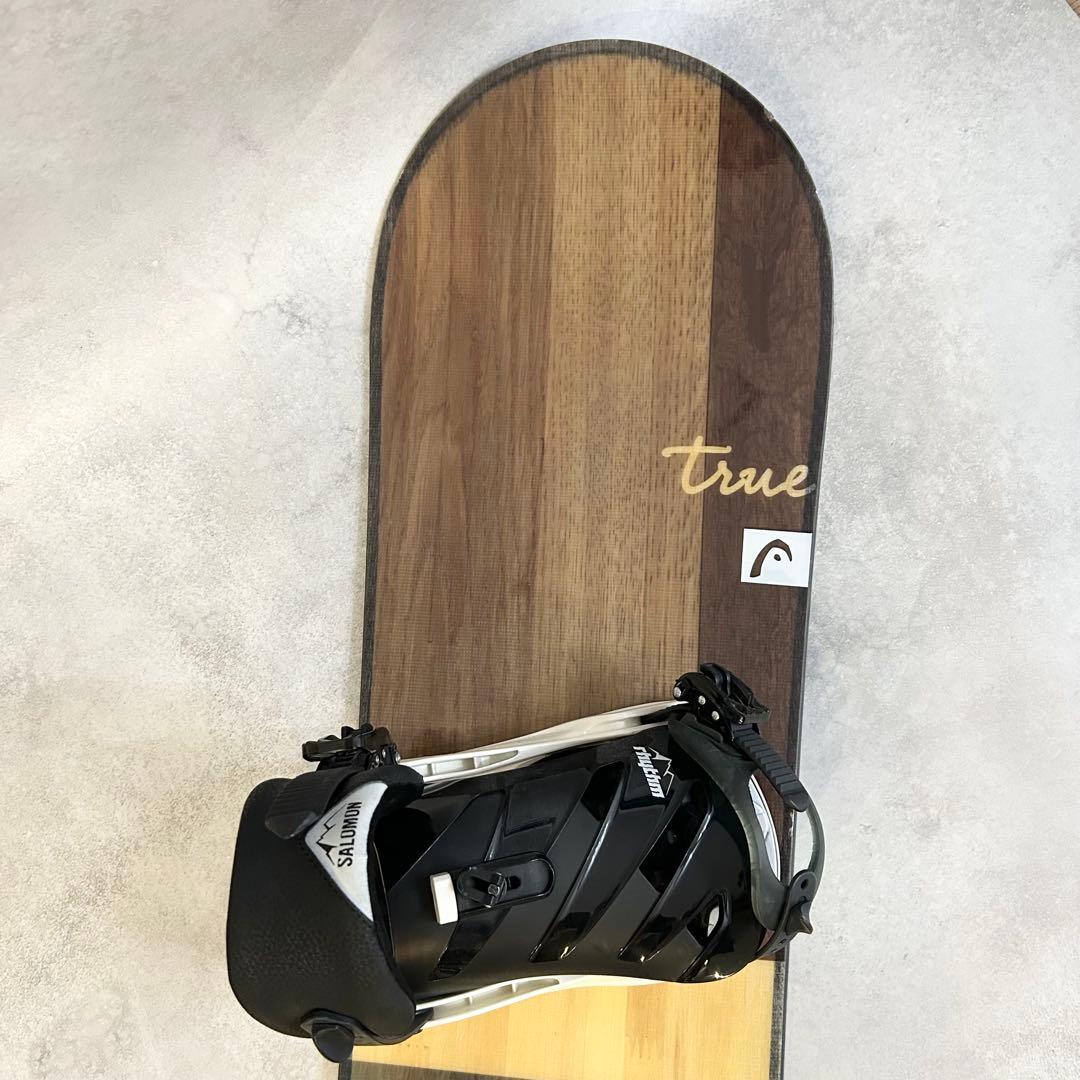 初心者　セット　Head true スノーボード SALOMON rhythm