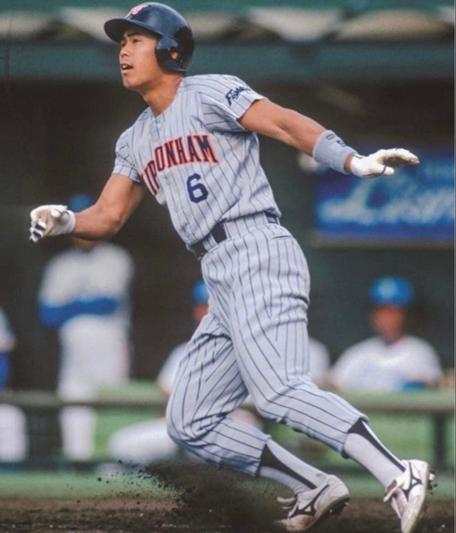 日本ハムファイターズ　ユニフォーム　1993-2003ビジターモデル　デサント