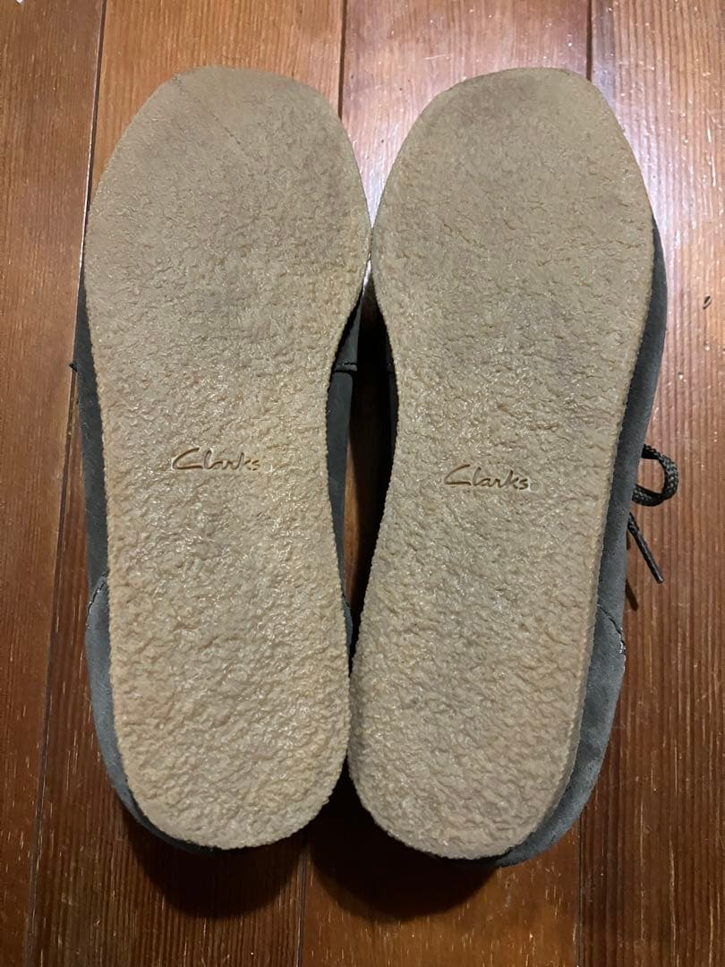 レア ほぼ 未使用 Clarks クラークス ワラビー 26.5