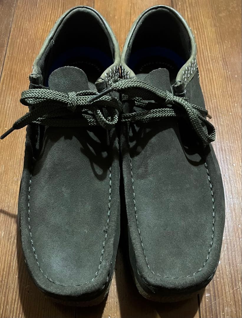 レア ほぼ 未使用 Clarks クラークス ワラビー 26.5