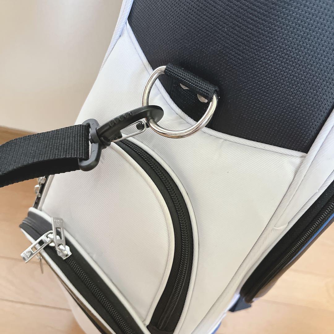 K148 adidas 軽量キャディバッグ ブルーブラック