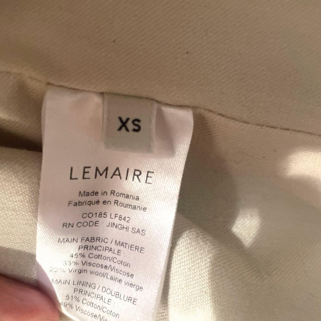 LEMAIRE ブラウン チェスターコート