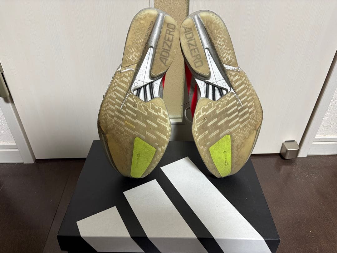 adidas ADIZERO アディオスプロ4 JR6372 27.0cm