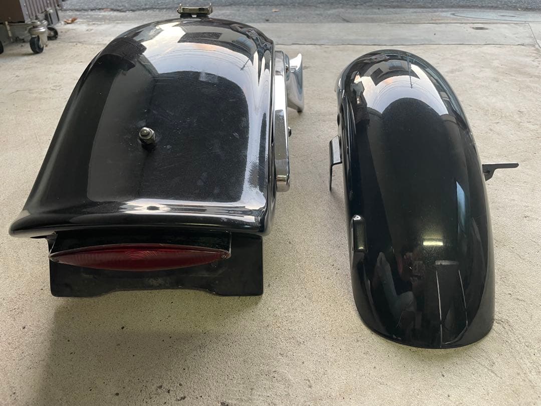 ブラック フロント・リアフェンダー