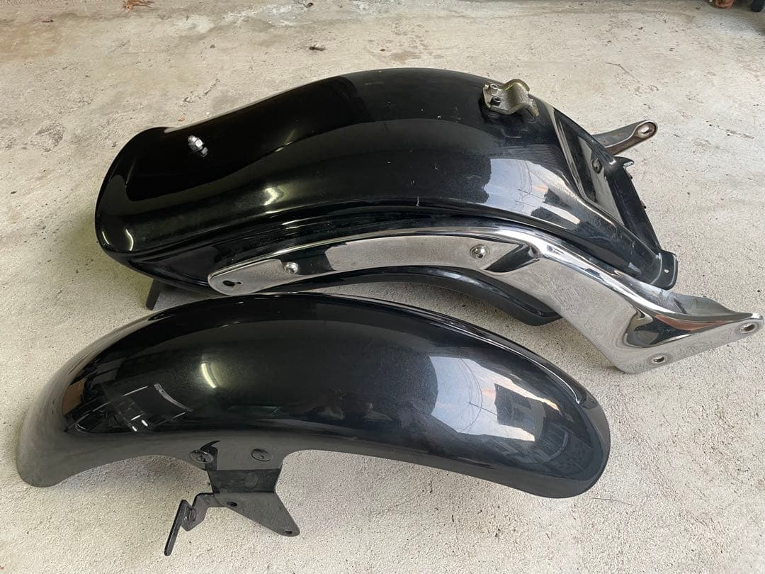 ブラック フロント・リアフェンダー