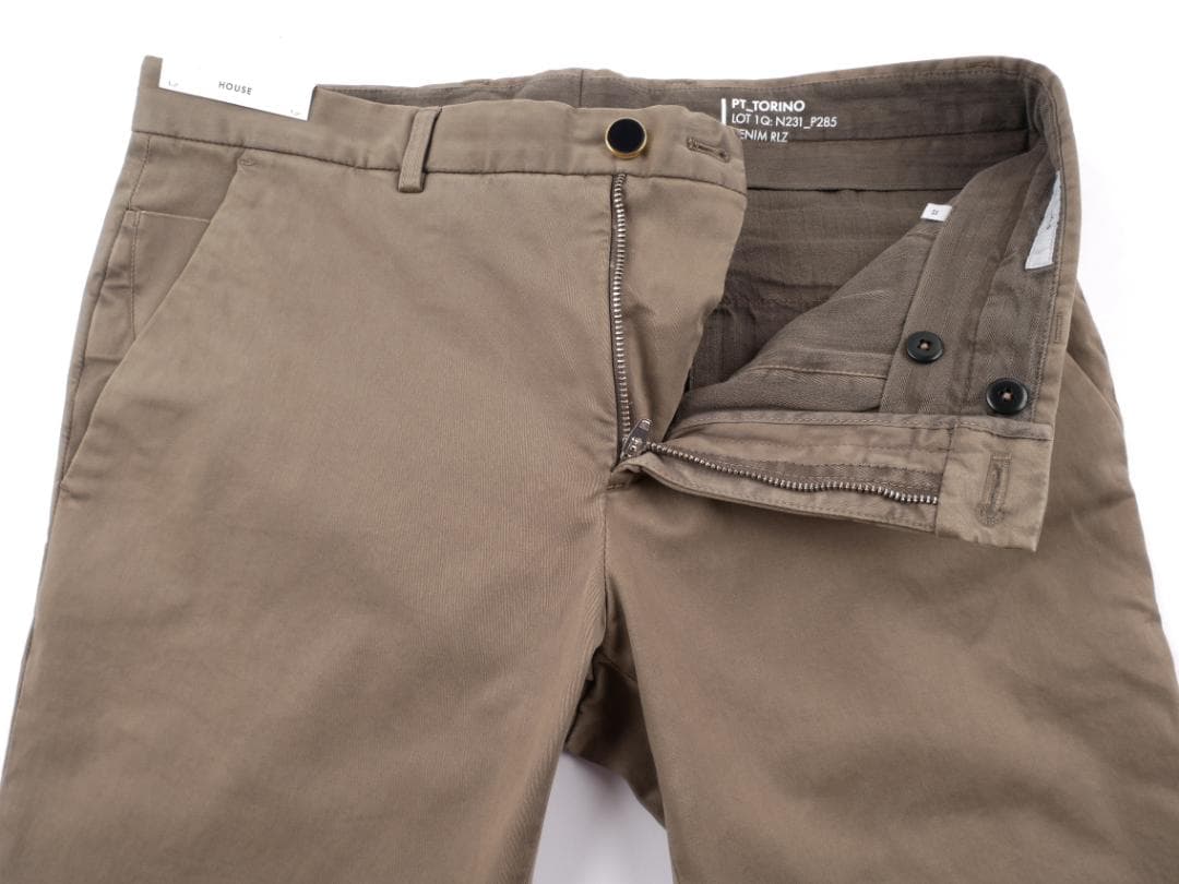 PT Torino ピーティートリノ◆32◆HOUSE◆スリム コットン パンツ