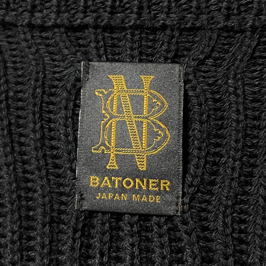 美品 23AW Dice&Dice別注 BATONER ドライバーズニット