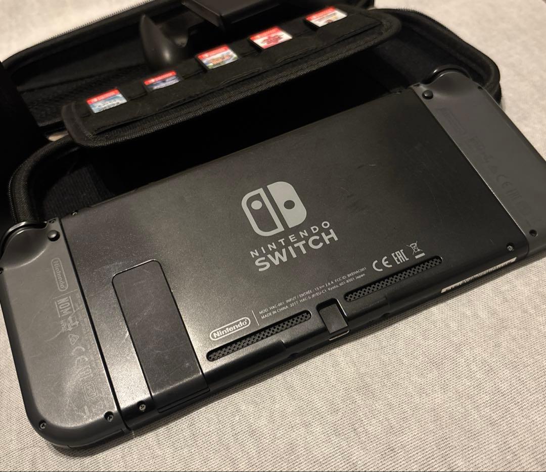 本体動作確認済み Nintendo Switch 本体＋ソフト5本まとめ売り