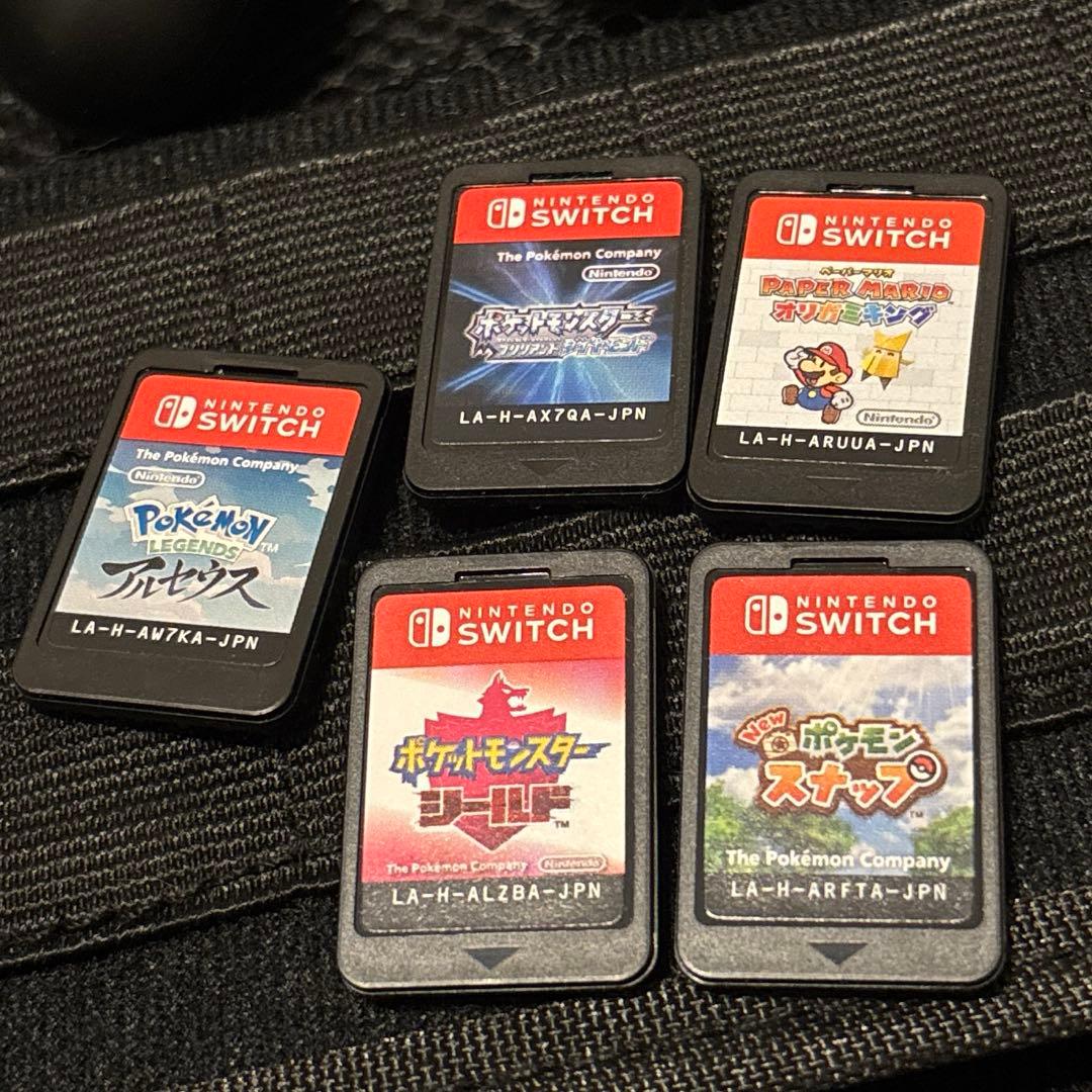 本体動作確認済み Nintendo Switch 本体＋ソフト5本まとめ売り