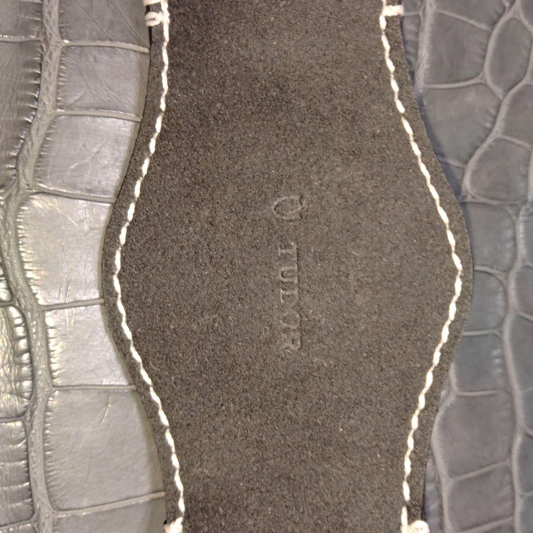 ニ*ー様 TUDOR　純正レザーベルト　美品