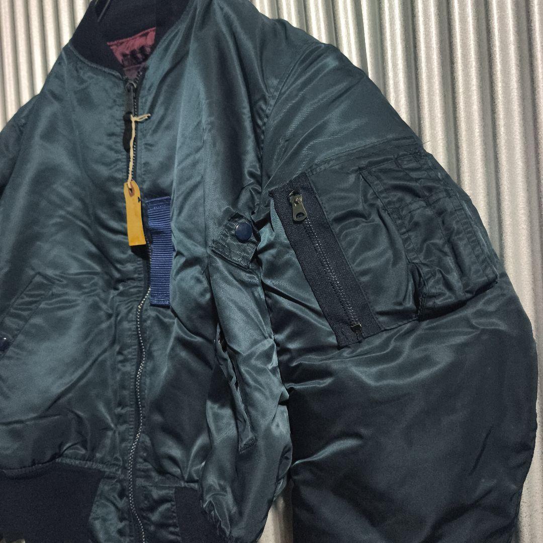 90s GREENBRIER MA-1 EMAR ZIP ボンバージャケット
