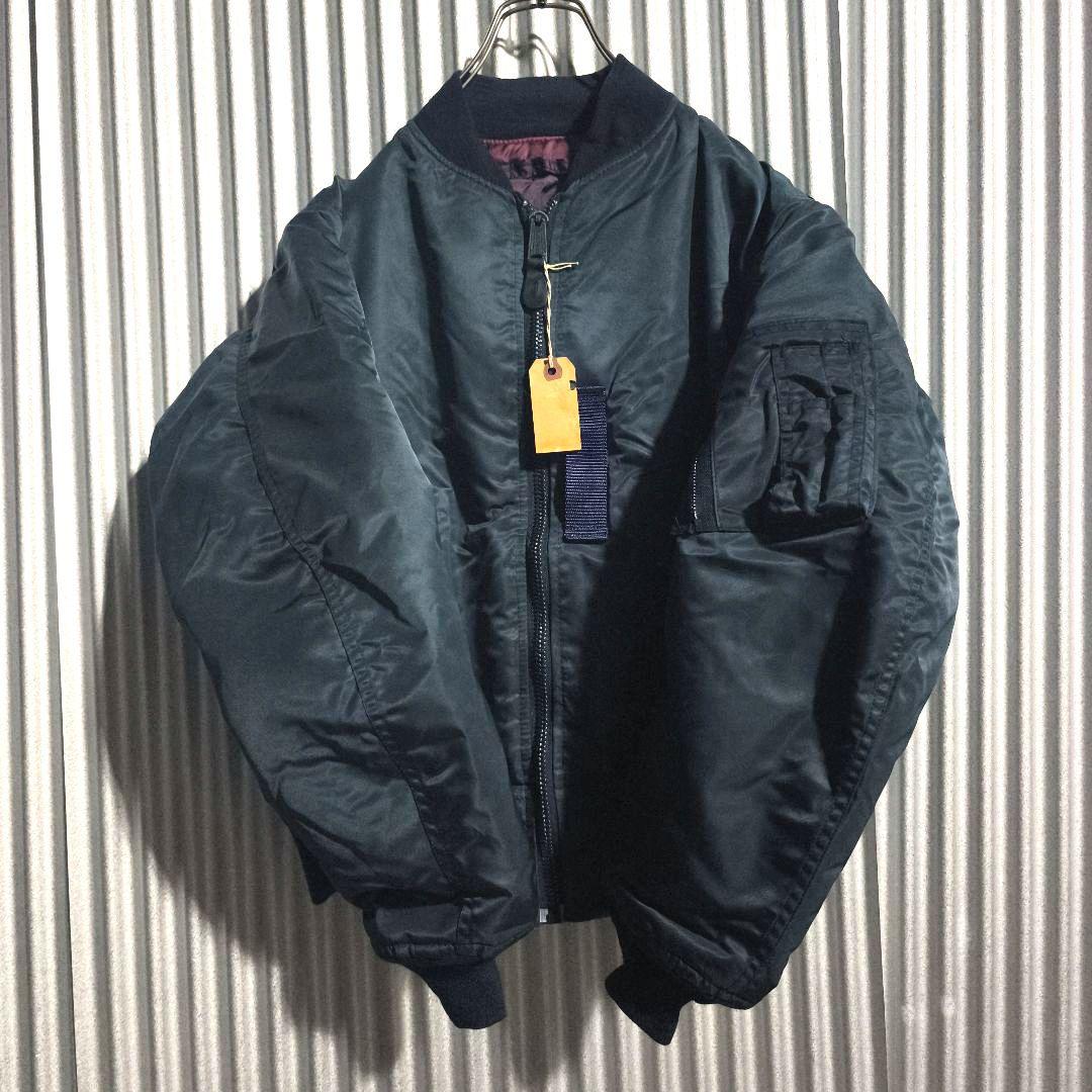90s GREENBRIER MA-1 EMAR ZIP ボンバージャケット