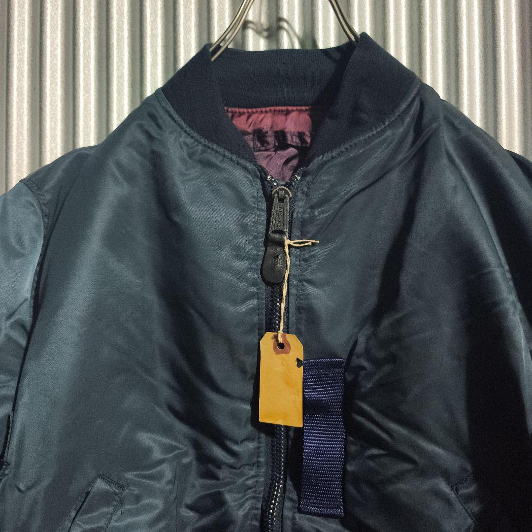 90s GREENBRIER MA-1 EMAR ZIP ボンバージャケット