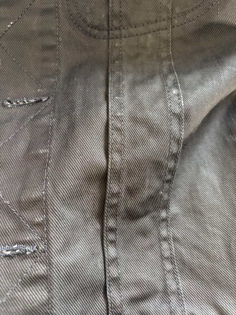 ジャケット・アウター archive Lee coating denim jacket blk