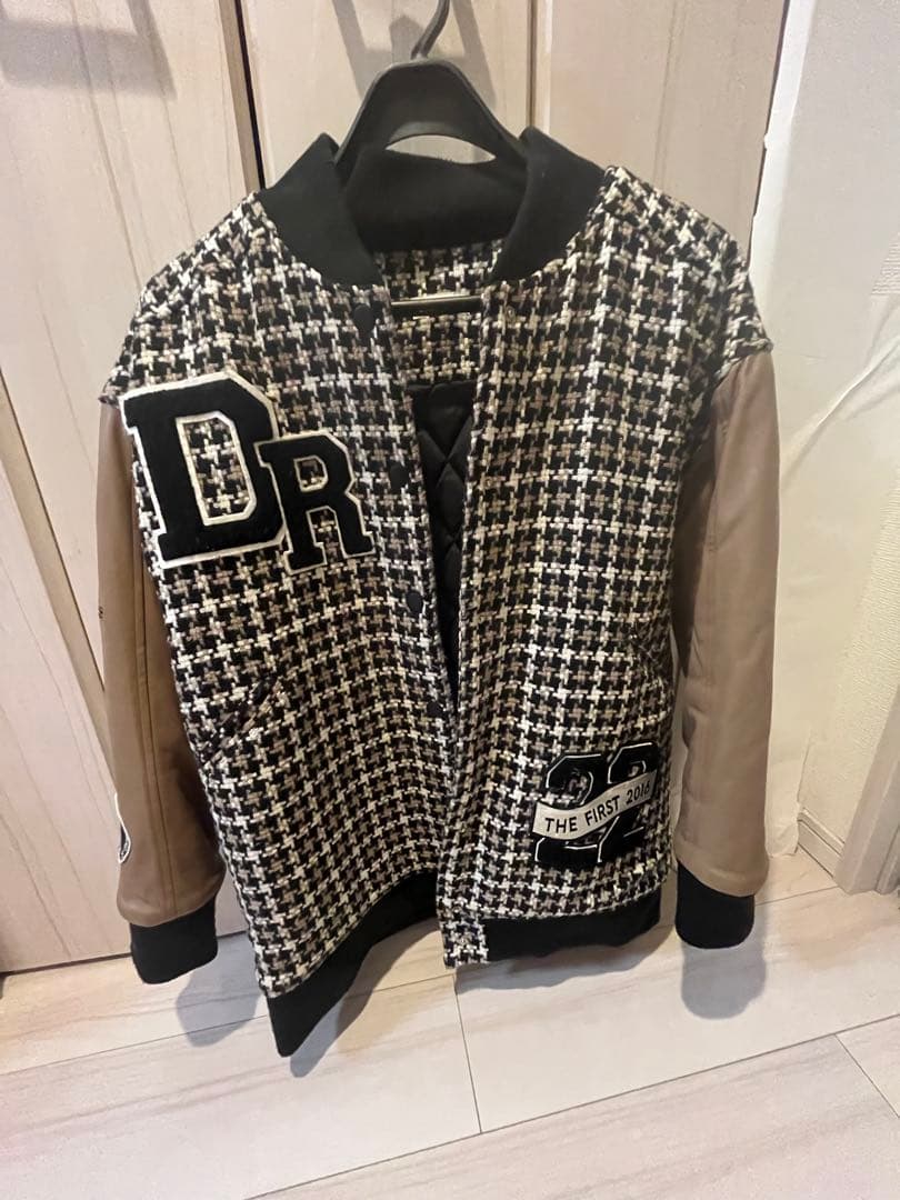 Darich ダーリッチ Dベアチェックビッグスタジャン