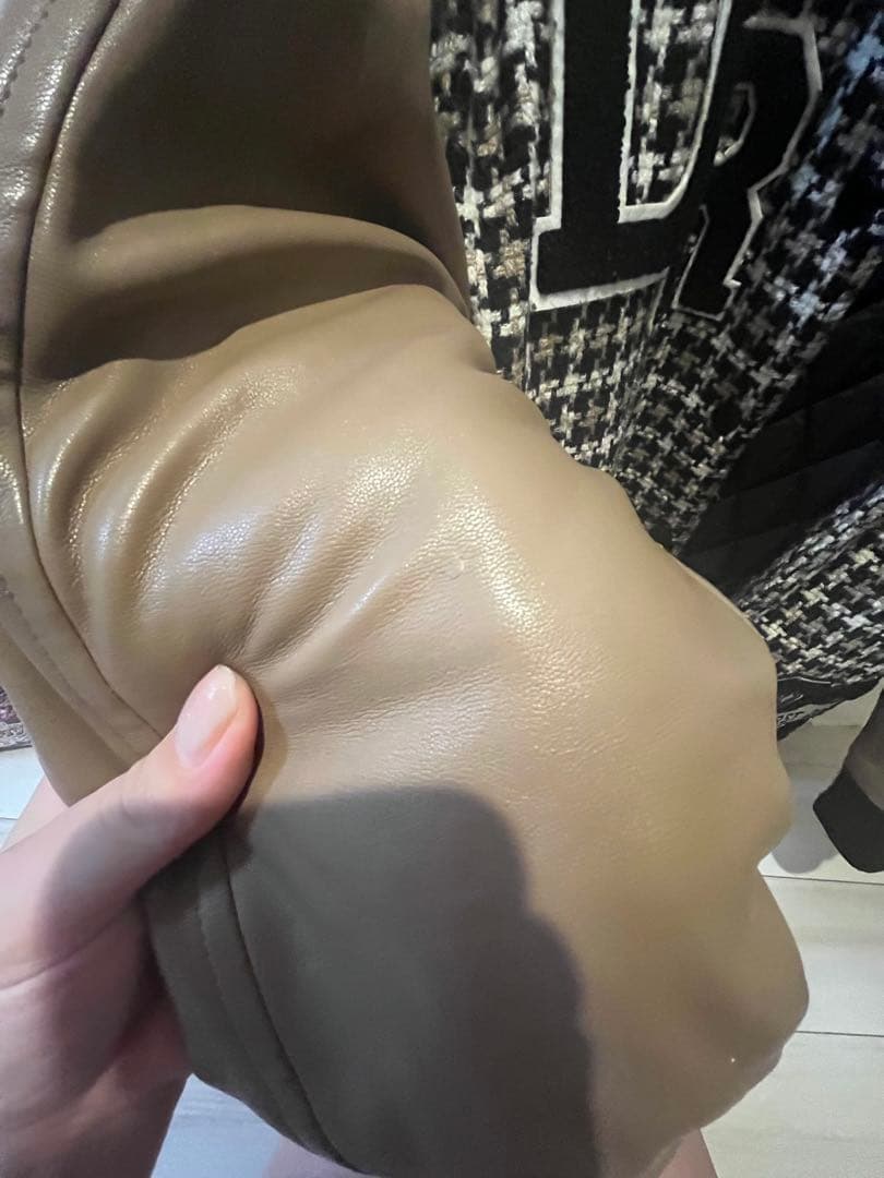 Darich ダーリッチ Dベアチェックビッグスタジャン