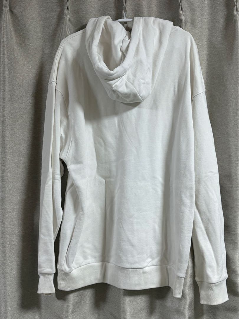 Dior ホワイト フード付きパーカー