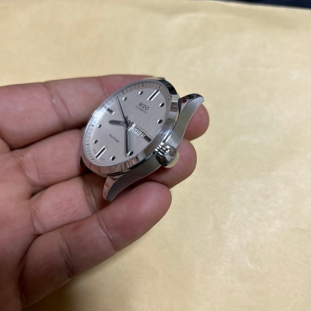 マ*ル様 MIDO MULTIFORT 自動巻き時計 シルバー