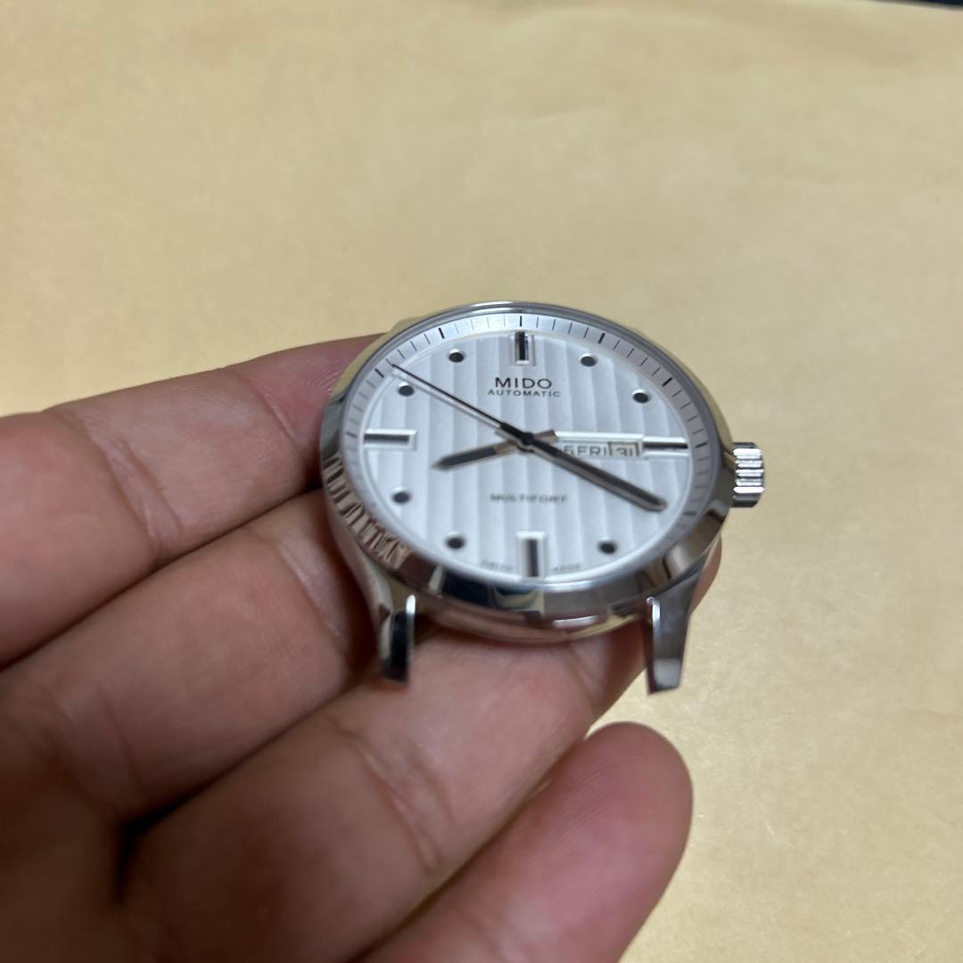 マ*ル様 MIDO MULTIFORT 自動巻き時計 シルバー