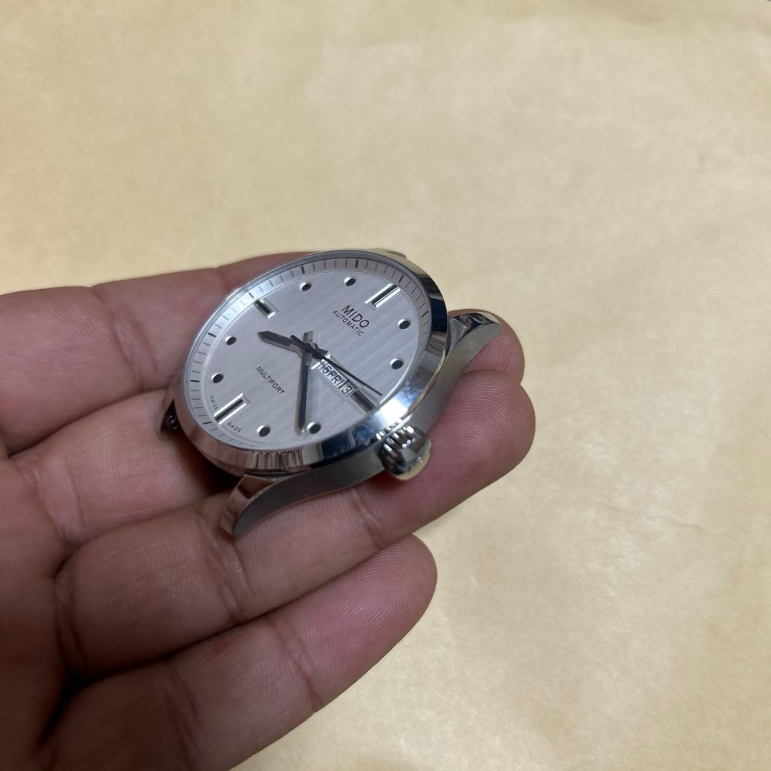 マ*ル様 MIDO MULTIFORT 自動巻き時計 シルバー