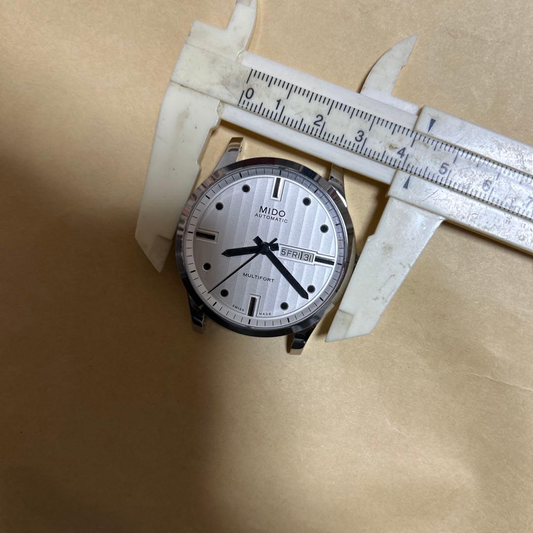 マ*ル様 MIDO MULTIFORT 自動巻き時計 シルバー