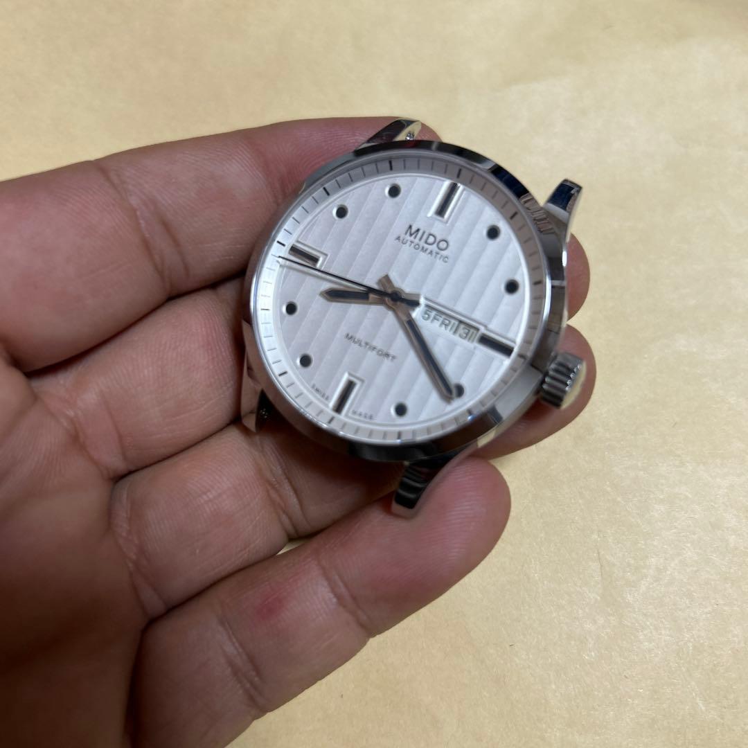 マ*ル様 MIDO MULTIFORT 自動巻き時計 シルバー