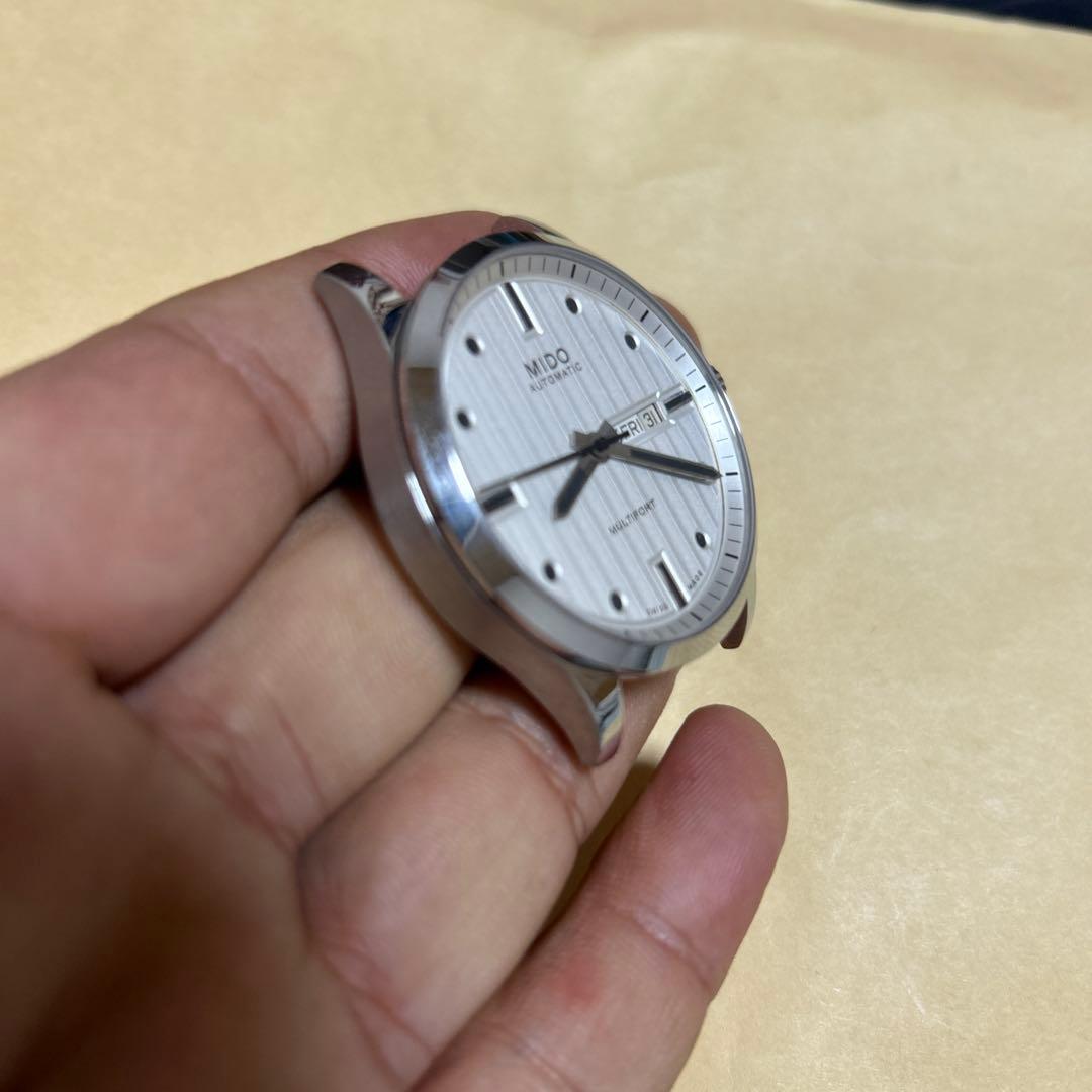 マ*ル様 MIDO MULTIFORT 自動巻き時計 シルバー