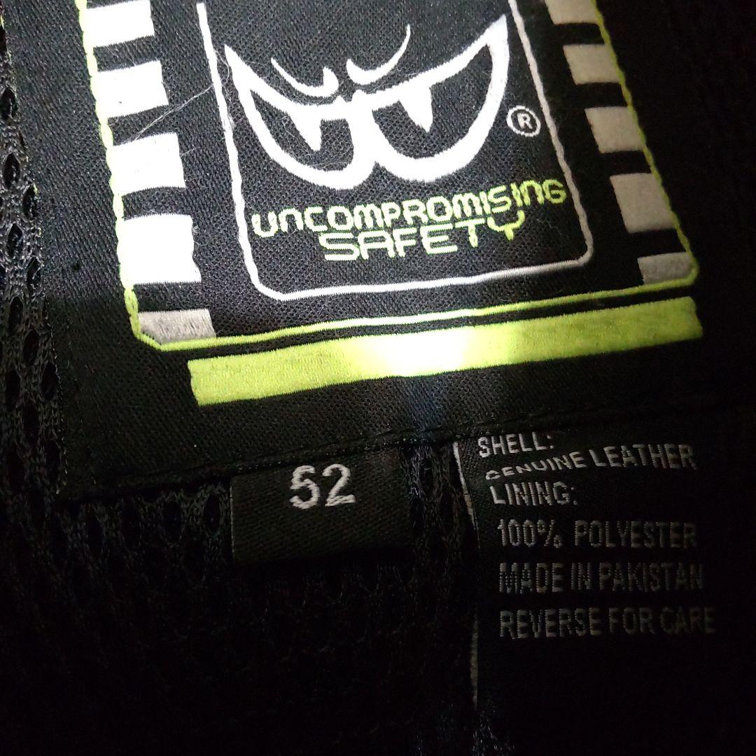 リン☆ベリック(52・XL)最高位レーシングスーツ川崎カワサキ☆新品タグ付