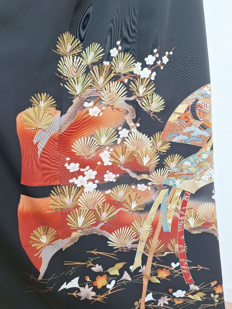 着物リメイクワンピース3667