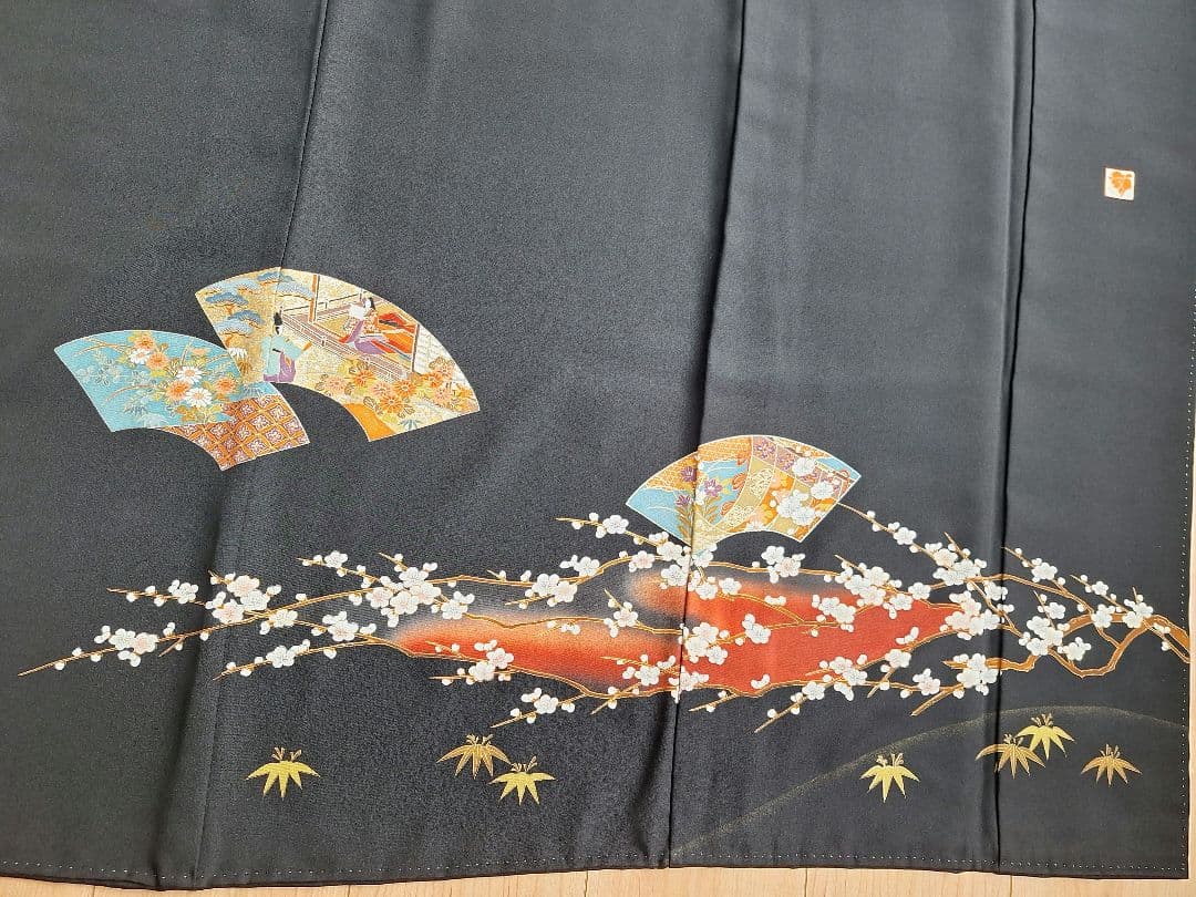 着物リメイクワンピース3667