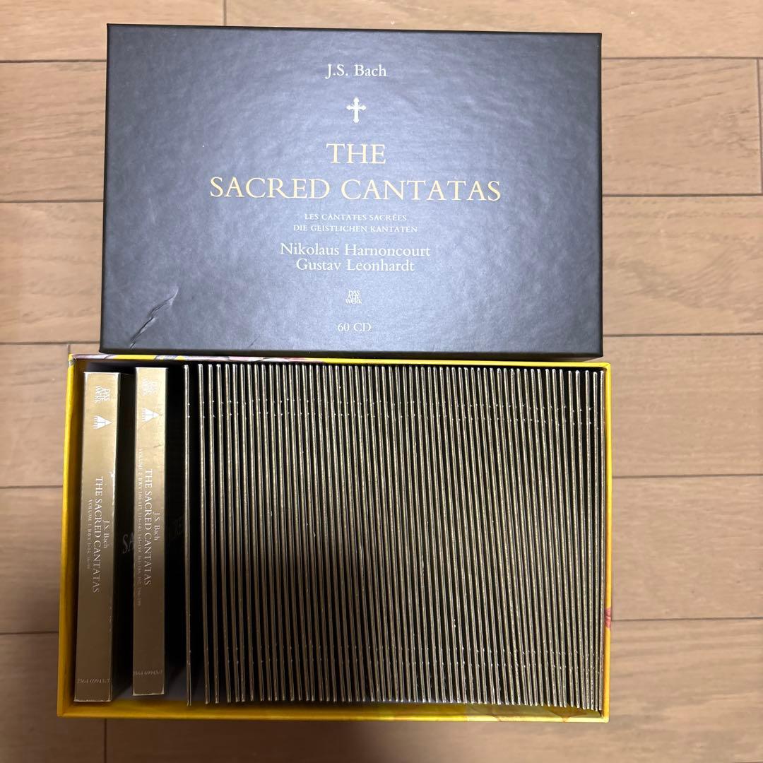 バッハ 教会カンタータ全集 60CD アーノンクール＆レオンハルト