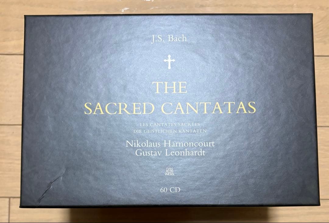 バッハ 教会カンタータ全集 60CD アーノンクール＆レオンハルト