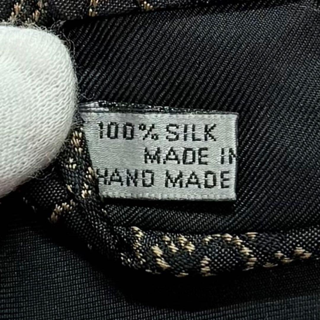 ✨極美品✨ 現行タグ DIOR ネクタイ シルク100 オブリーク ダークグレー