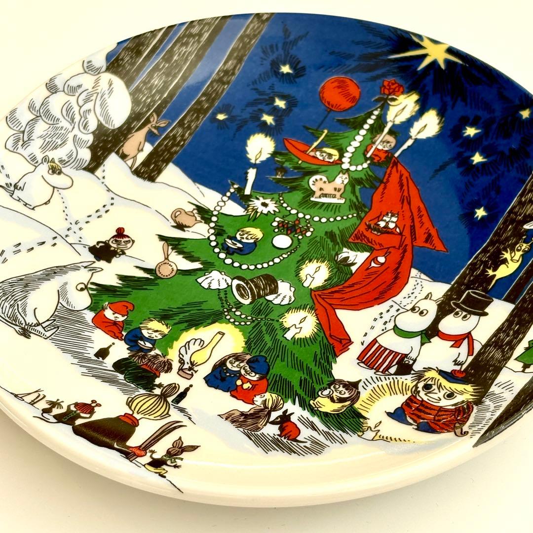 ARABIA アラビア フィンランド ムーミン クリスマス 皿 ウォールプレート