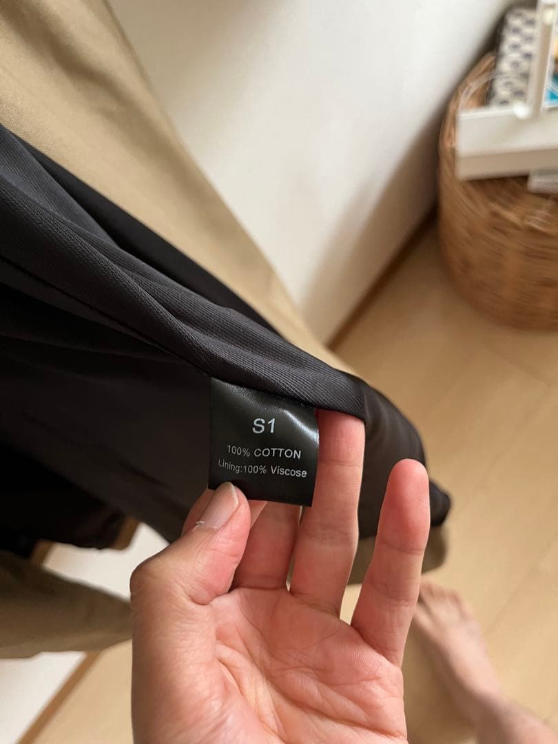 marina yee my inper coat コットン　キャンバス