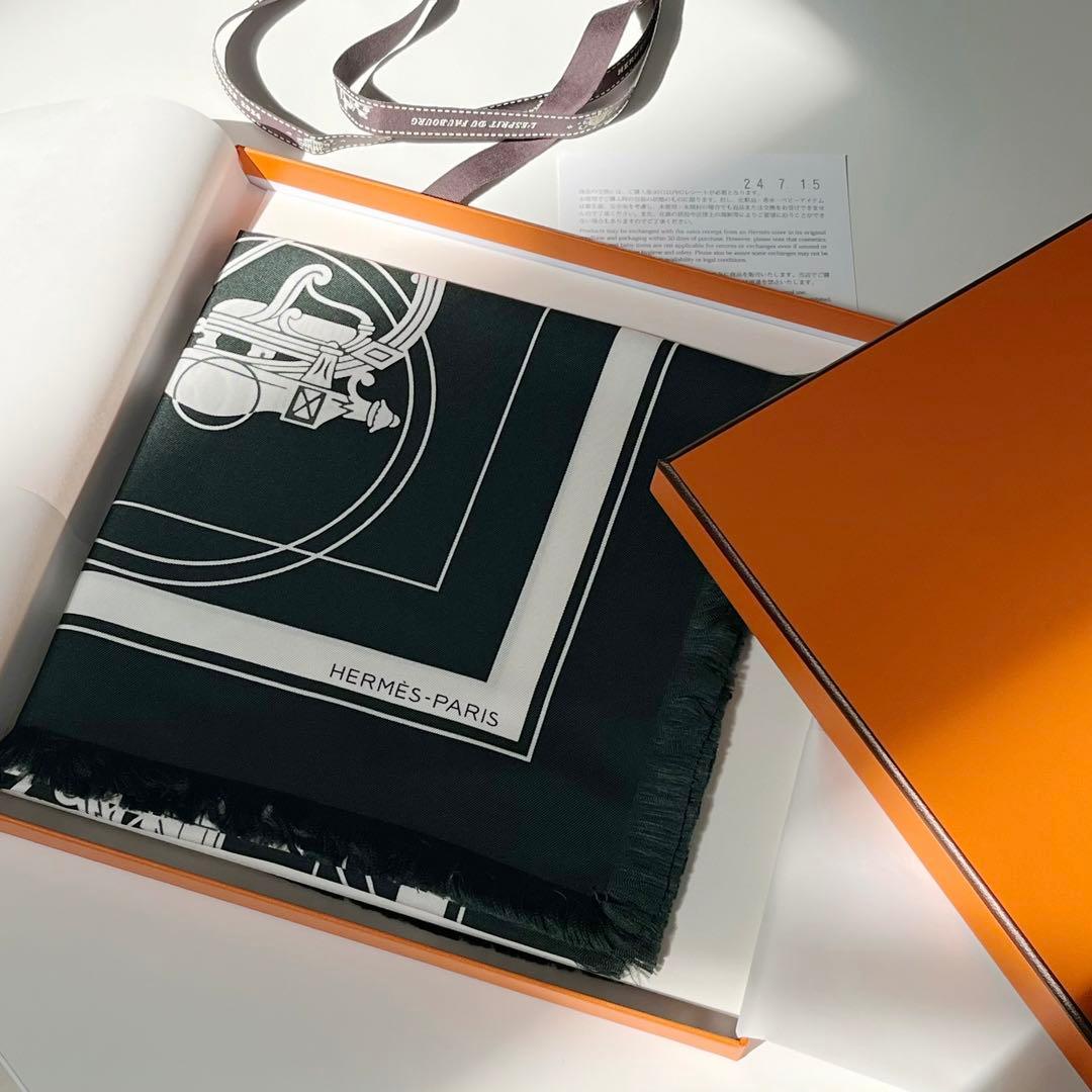 HERMES エルメス カレ80《エクスリブリス》