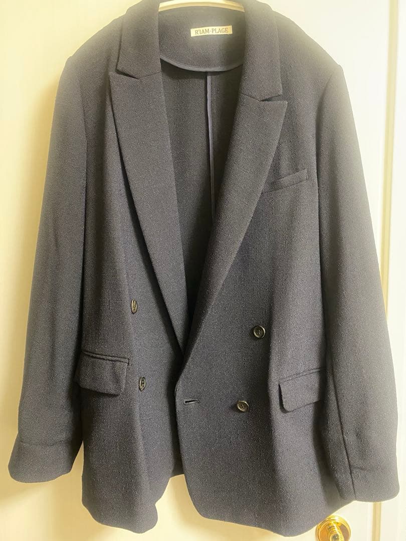 plage【R’IAM】ミニツイードジャケット